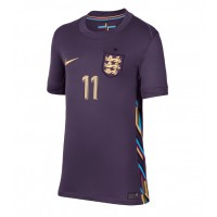 Maglia Calcio Inghilterra Phil Foden #11 Seconda Divisa Donna Europei 2024 Manica Corta